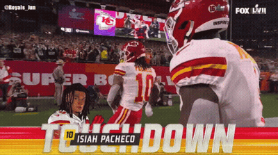 Football Player Isiah Pacheco Jersey GIF