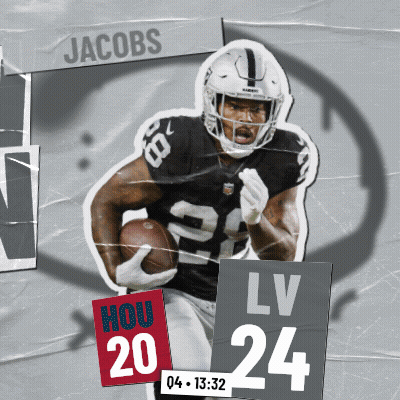 Football Player Jacobs Holding Football GIF