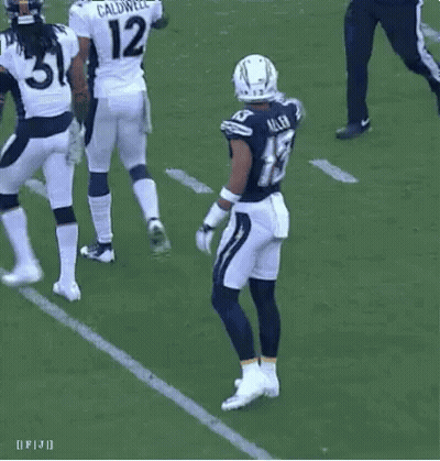 Football Player Jersey Number 12 GIF