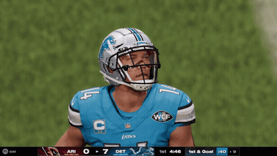 Football Player Jumping Over Hurdle GIF
