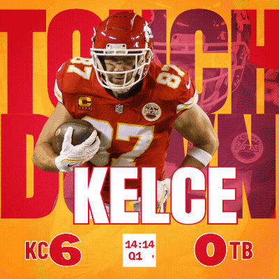 Football Player Kelce GIF