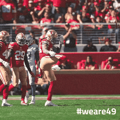 Football Player Kicking Ball WeAre49 GIF