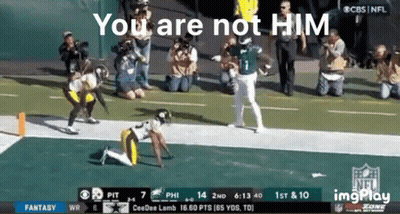 Football Player Kneeling You Are Not Him GIF