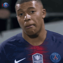 Football Player Kylian Mbappe Stank Look Reaction GIF
