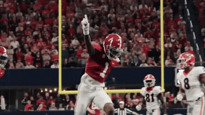 Football Player Number 1 Helmet GIF