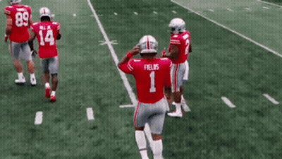 Football Player Number 1 GIF