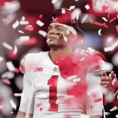 Football Player Number 1 GIF