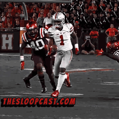 Football Player Number 1 Running On Field GIF