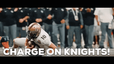 Football Player Number 10 Being Tackled GIF