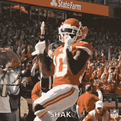 Football Player Number 10 Celebrating GIF