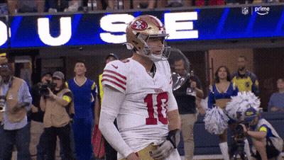 Football Player Number 10 In Front Of Prime Sign GIF