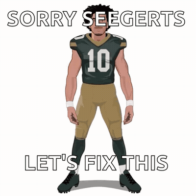 Football Player Number 10 Making Heart With Hands GIF