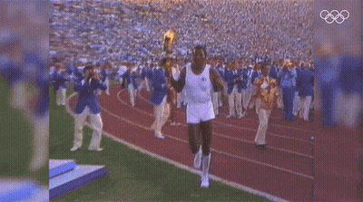 Football Player Number 10 Running On Field GIF