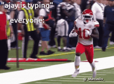 Football Player Number 10 Running With Ball