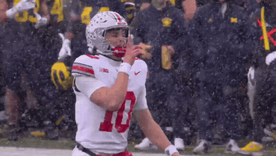 Football Player Number 10 Standing On Field GIF