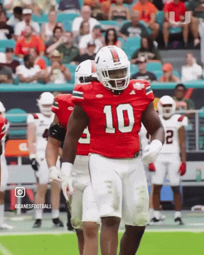 Football Player Number 10 GIF