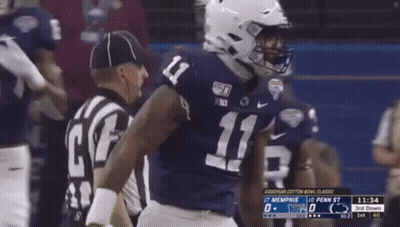 Football Player Number 11 GIF