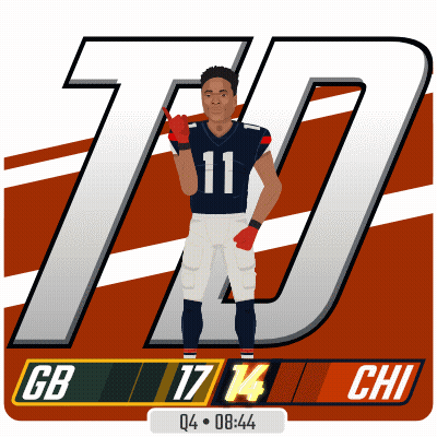Football Player Number 11 GIF