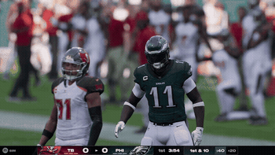 Football Player Number 11 GIF