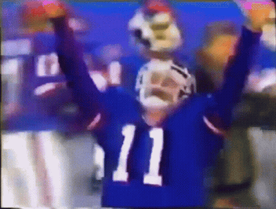 Football Player Number 11 Arms In Air GIF