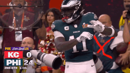 Football Player Number 11 Dancing GIF