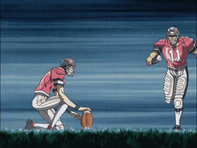 Football Player Number 11 Kicking Ball GIF