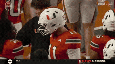 Football Player Number 11 Talking GIF