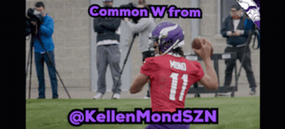 Football Player Number 11 Throwing Ball GIF