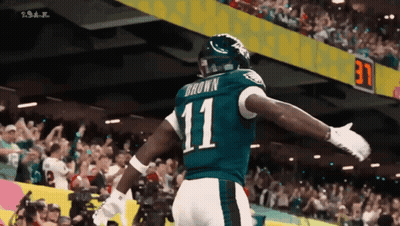 Football Player Number 11 GIF