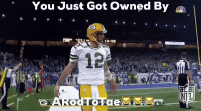 Football Player Number 12 GIF