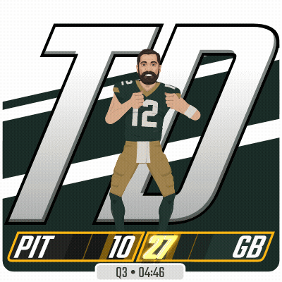 Football Player Number 12 GIF
