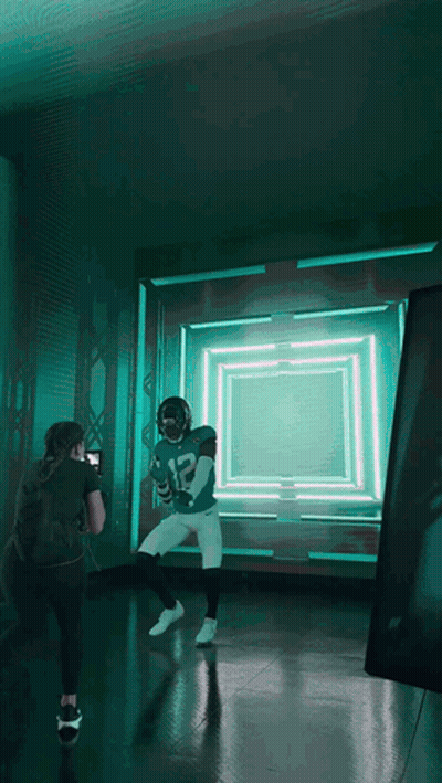 Football Player Number 12 GIF