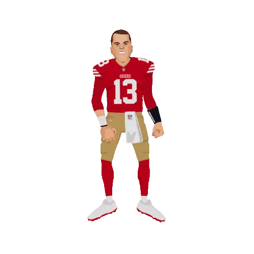 Football Player Number 13 Sticker