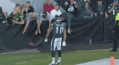 Football Player Number 13 Celebrating GIF