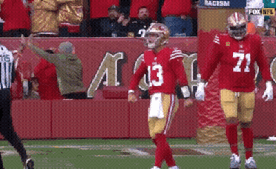 Football Player Number 13 On Field GIF