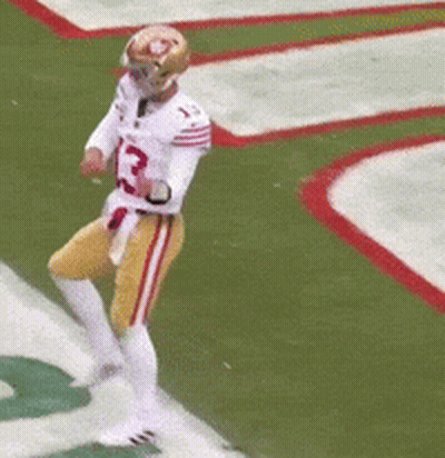 Football Player Number 13 On Field GIF