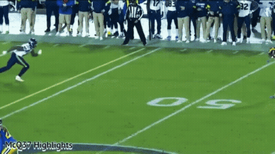 Football Player Number 14 GIF