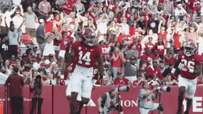 Football Player Number 14 GIF