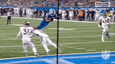 Football Player Number 14 On Field GIF