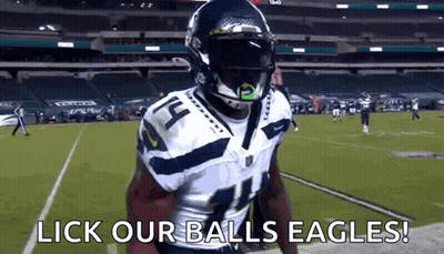 Football Player Number 14 On Field GIF