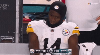Football Player Number 14 On Field GIF