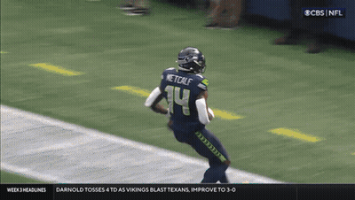 Football Player Number 14 GIF
