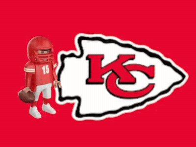 Football Player Number 15 Holding Football GIF