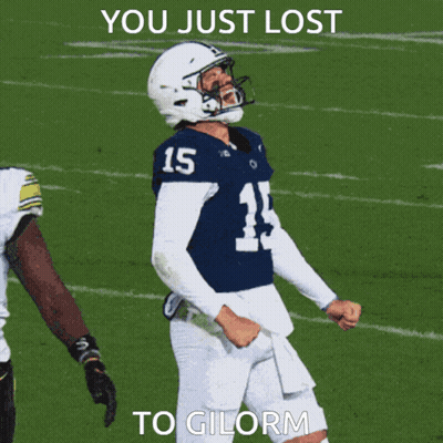 Football Player Number 15 On Field GIF