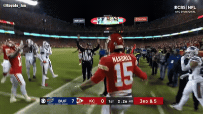 Football Player Number 15 On Field GIF
