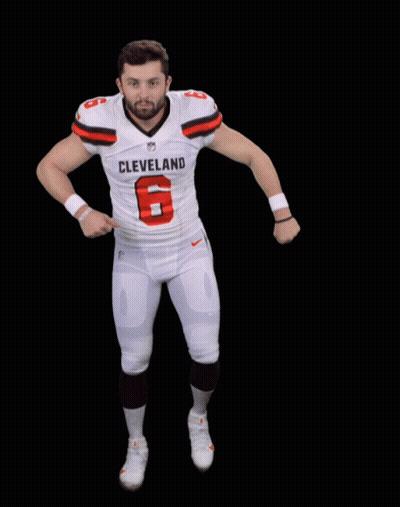 Football Player Number 15 Saluting GIF