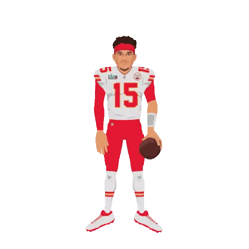 Football Player Number 15 Sticker