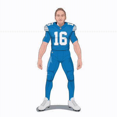Football Player Number 16 GIF