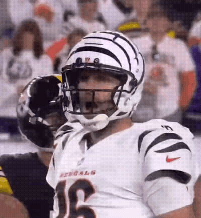 Football Player Number 16 On Field GIF