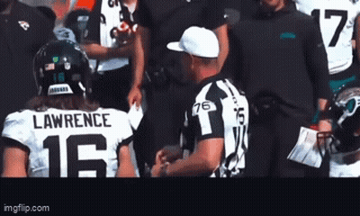 Football Player Number 16 Talking To Referee GIF